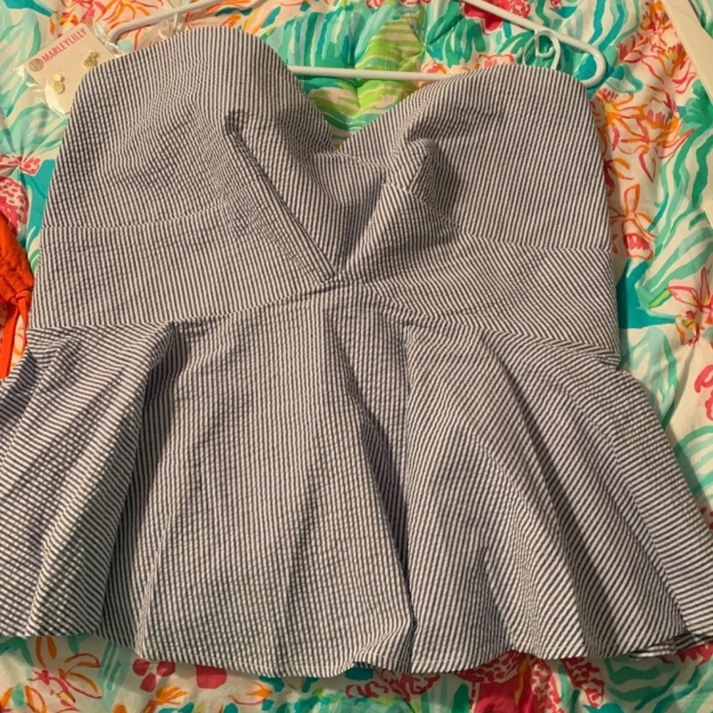 Strapless women’s top Lauren James